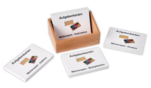 Aufgabenkarten zum Markenspiel