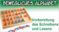 Bewegliches Alphabet mit Großbuchstaben Bewegliches Alphabet mit Großbuchstaben