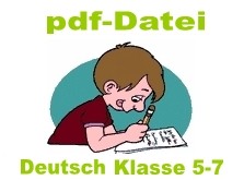 �bungsbl�tter Deutsch Klasse 5 - 7 (DOWNLOAD)