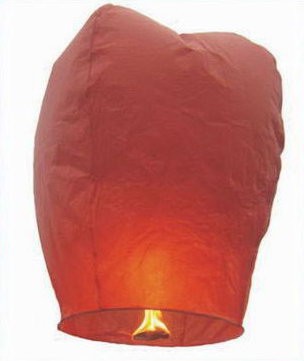 Rote Himmelslaternen - 10 St�ck Sparset
