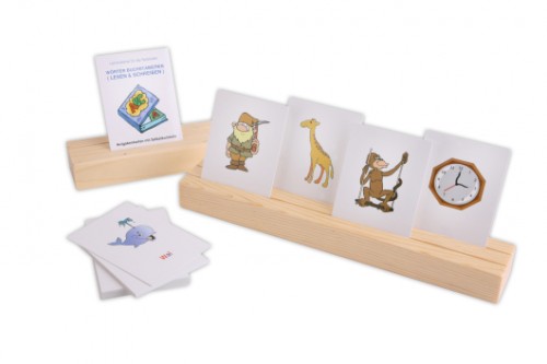 Setzleiste Aufgabenkarten - Buchstabieren