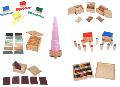Montessori Komplettpaket - Sinnesmaterial