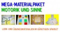 Megaset - Motorik und Sinne - 4 Materialien
