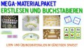 Megaset - Erstlesen und Buchstabieren - 9 Materialien