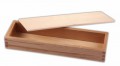 Holzkiste mit Deckel 28 x 7 x 4 cm