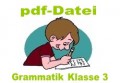 Grammatik �bungsbl�tter Deutsch Klasse 3 (DOWNLOAD)