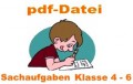 Sachaufgaben �bungsbl�tter Mathematik Klasse 4 - 6 (DOWNLOAD)