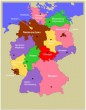 Bundesl�nder - Zusatzmaterial Deutschland Puzzlekarte