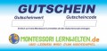 Montessori Lernwelten - Geschenkgutscheine