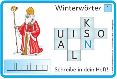 24 Winterw&ouml;rter