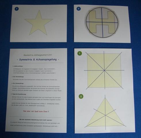 Symmetrie und Achenspiegelung