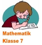 Mathematik Klasse 7 - &Uuml;bungsbl&auml;tter