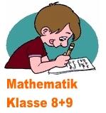 Mathematik Klasse 8+9 - &Uuml;bungsbl&auml;tter