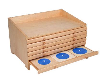 Geometrische Kommode - Montessori Material Geometrische Kommode - Montessori Material
