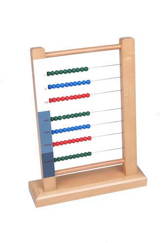 Grosser Rechenrahmen - Montessori Material Grosser Rechenrahmen - Montessori Material