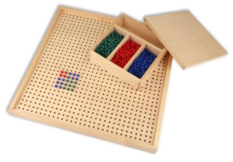 Großes Wurzelbrett Das große Wurzelbrett nach Montessori.