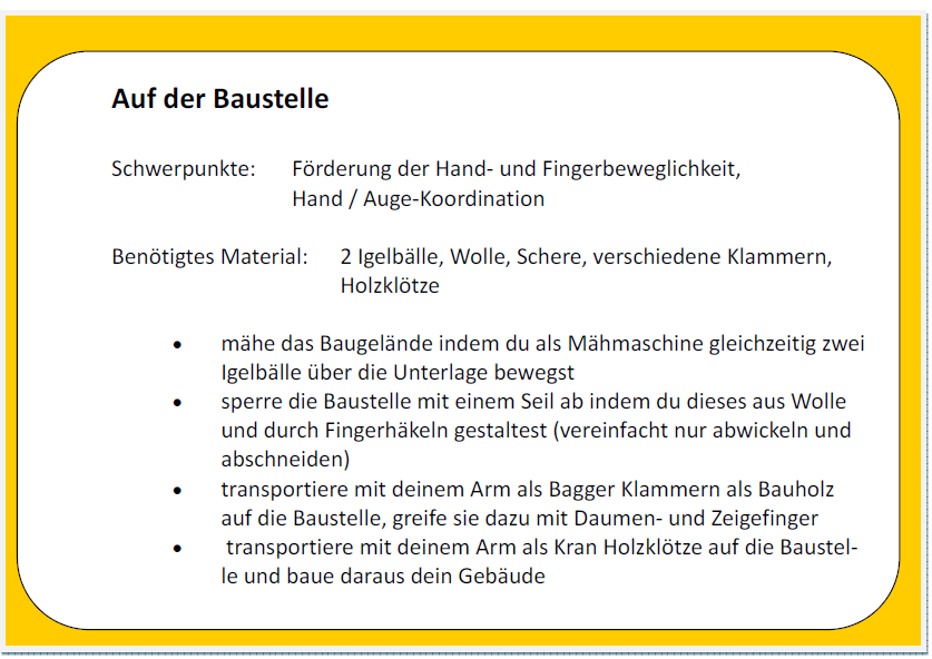 Auf der Baustelle