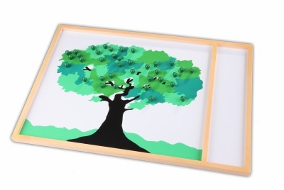 Apfelbaum-Spiel Das Apfelbaum-Spiel aus Holz.