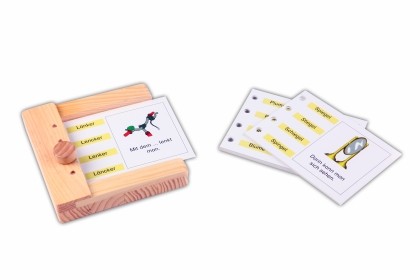 Lautunterscheidung - Einschubkarten für den Stöpselkasten Lautunterscheidung - Einschubkarten für den Stöpselkasten