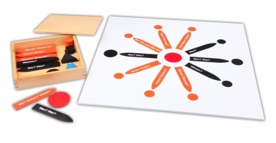 Satzstern mit Pfeilen und Symbolen Satzstern mit Pfeilen und Symbolen
