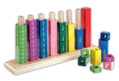 Bruchtürme - Montessori Material Bruchturm, Bruchtürme, Farbentürme - Montessori Material