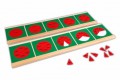 Bruchrechenkreise mit Holzständern Bruchrechenkreise mit Holzständern