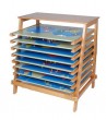 8 Montessori Puzzlekarten mit Regal 8 Montessori Puzzlekarten mit Regal