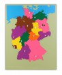 Holzpuzzlekarte Deutschland Holzpuzzlekarte Deutschland