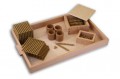 Goldenes Perlenmaterial Goldenes Perlenmaterial