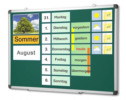 Wetterbeobachtungstafel Magnettafel Wetterbeobachtungstafel Magnettafel