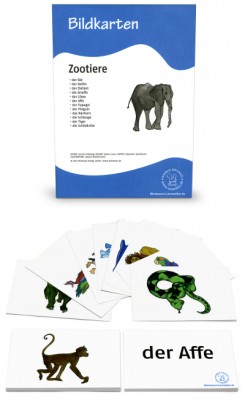 12 Bildkarten Zootiere 12 Bildkarten Zootiere