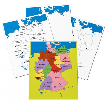 4 Kontrollkarten Deutschland 4 Kontrollkarten Deutschland