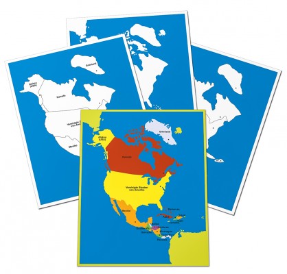 4 Kontrollkarten Nordamerika