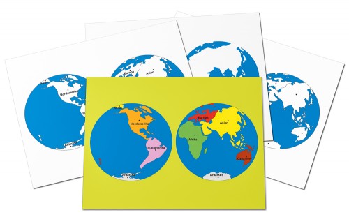 4 Kontrollkarten Welt 4 Kontrollkarten Welt