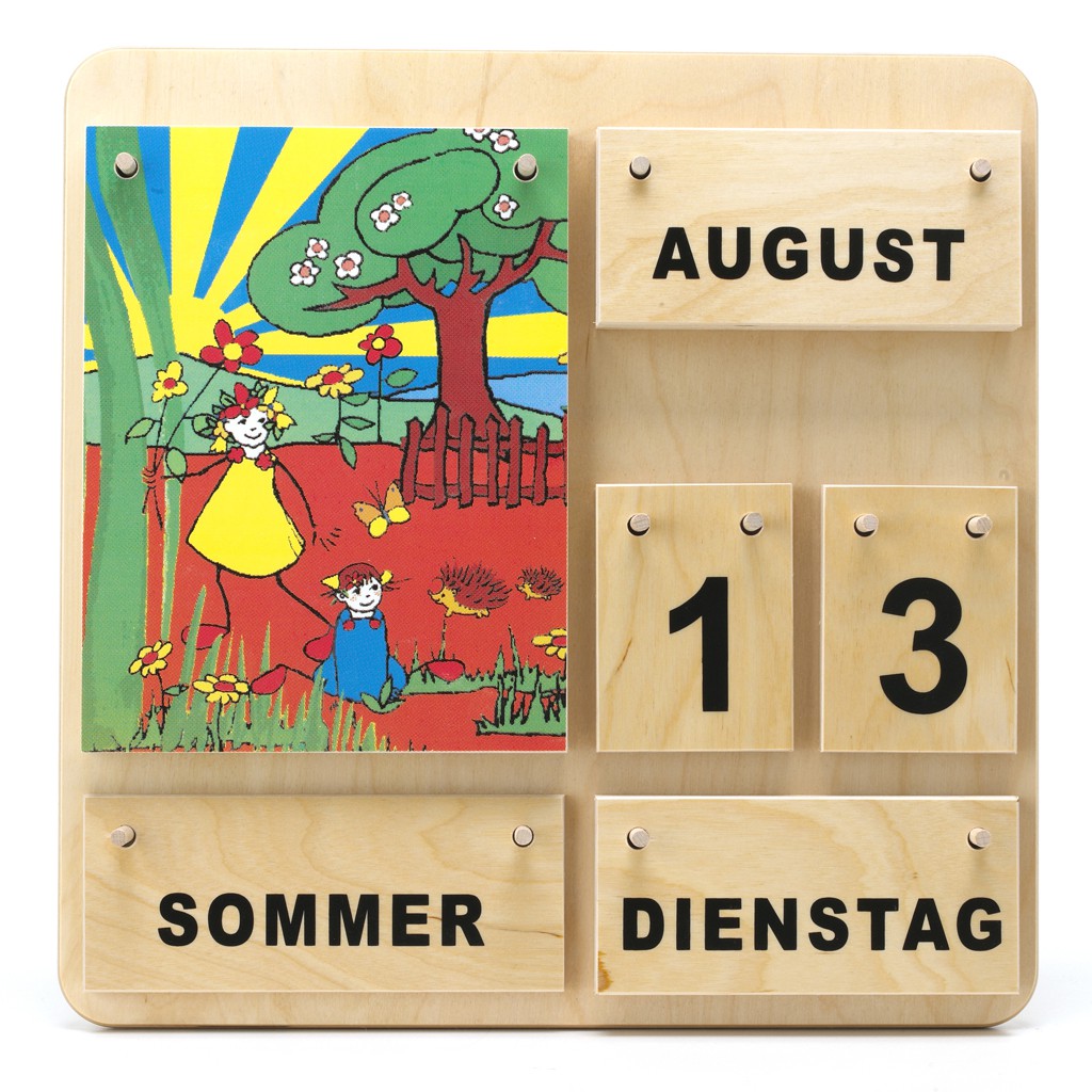 Dauerkalender aus Holz Dauerkalender aus Holz