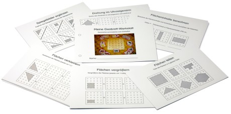 Die Geobretter Werkstatt mit 20 Stationen