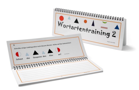 Montessori Wortartenbuch 2 Das zweite Wortartenbuch mit 45 Seiten
