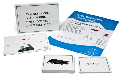 Montessori Rätselkartei 1 Montessori Rätselkartei 1