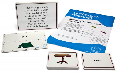 Montessori Rätselkartei 2 Montessori Rätselkartei 2