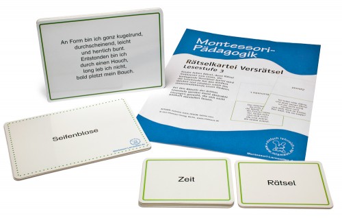 Montessori Rätselkartei 3 Montessori Rätselkartei 3