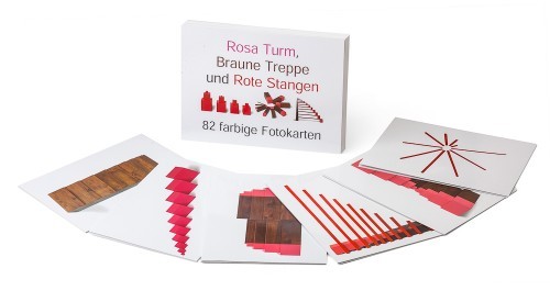 Rosa Turm, Baune Treppe und Rote Stangen Rosa Turm, Baune Treppe und Rote Stangen Arbeitskartei