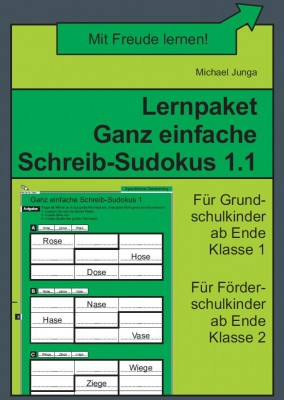 Lernpaket Schreib-Sudokus 1.1 (DOWNLOAD)