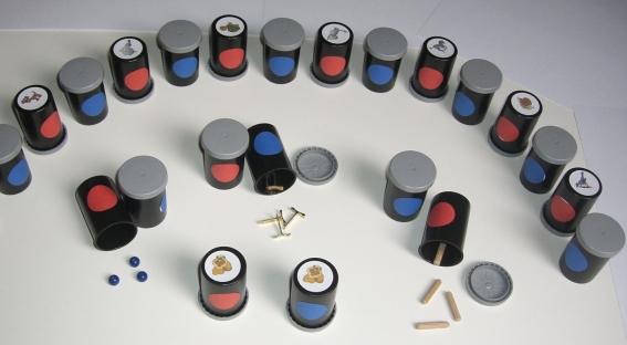 Montessori Rascheldosen Montessori Rascheldosen, 30 teiliges Fördermaterial
