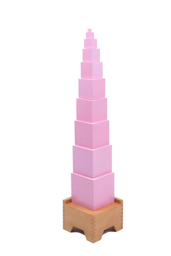 Rosa Turm mit Podest Der Rosa Turm mit Podest.